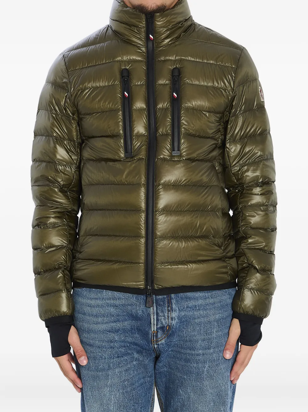 

Пуховик Hers Moncler Grenoble, зеленый