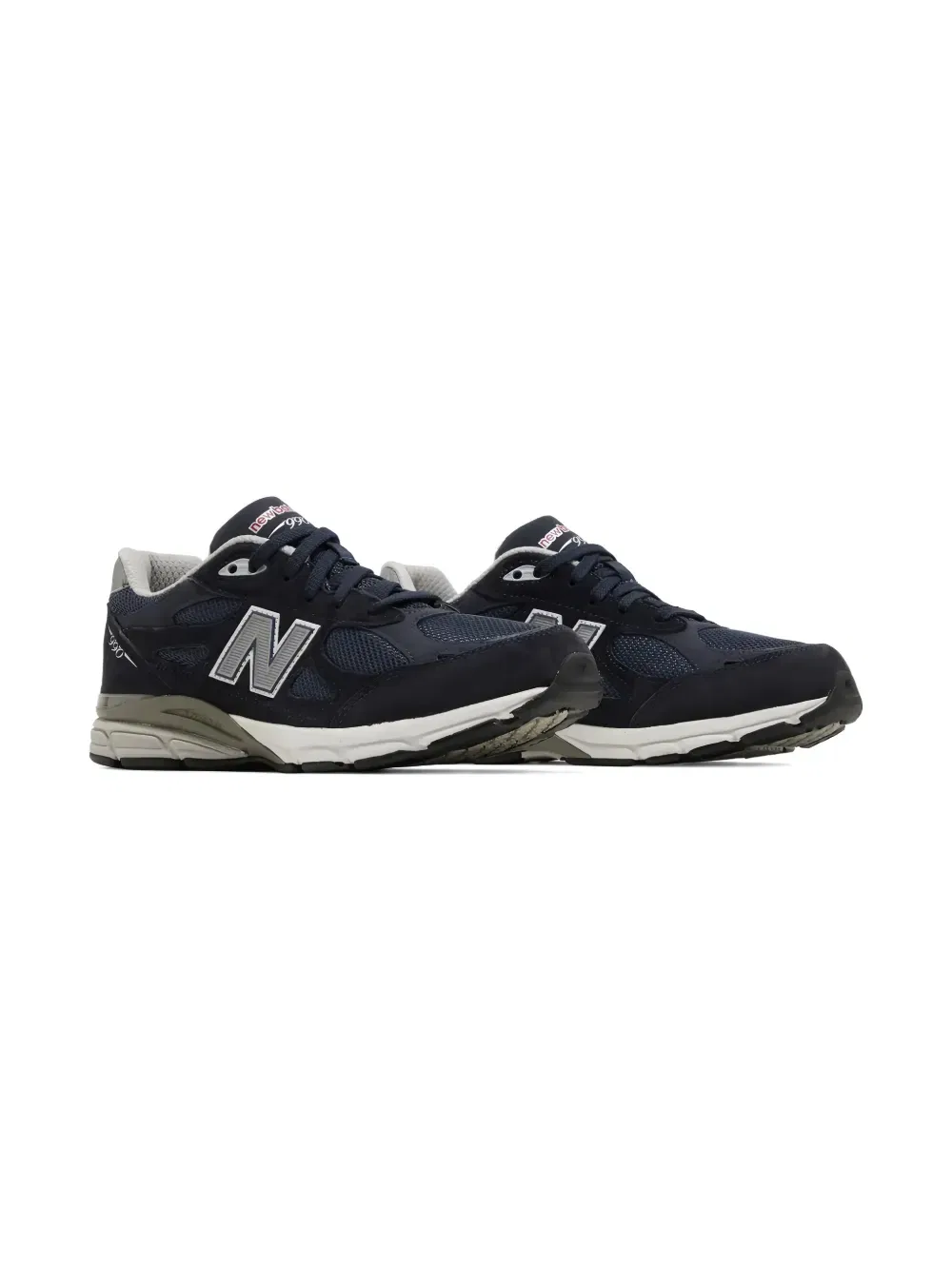 Кроссовки 990V3 New Balance Kids, синий — фото 2