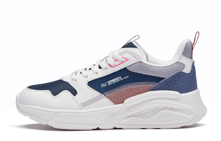 

Кроссовки 361° Skateboarding Shoes Women's Low-top Feather White/industrial Blue, белый