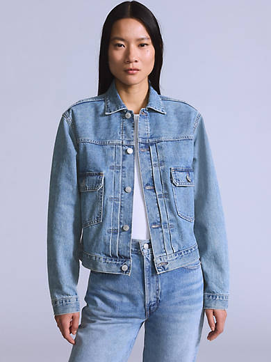 

Куртка типа II Levi's, цвет Pivot - Medium Wash