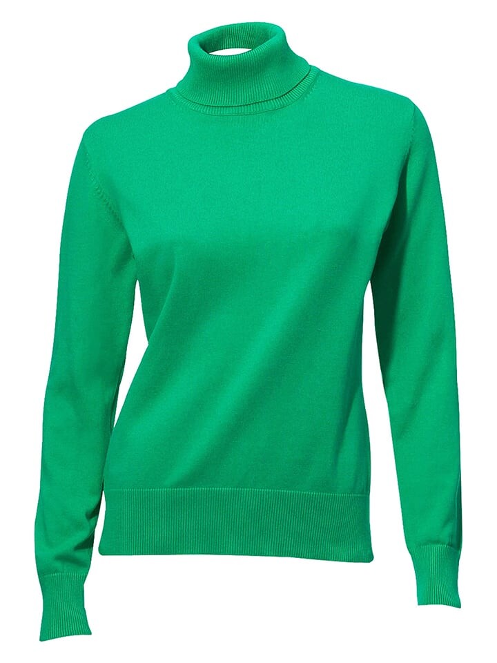 

Пуловер Heine Rollkragenpullover, зеленый
