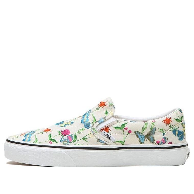 

Кеды Vans Parks Project x Classic Slip-On 'Butterfly Floral', белый