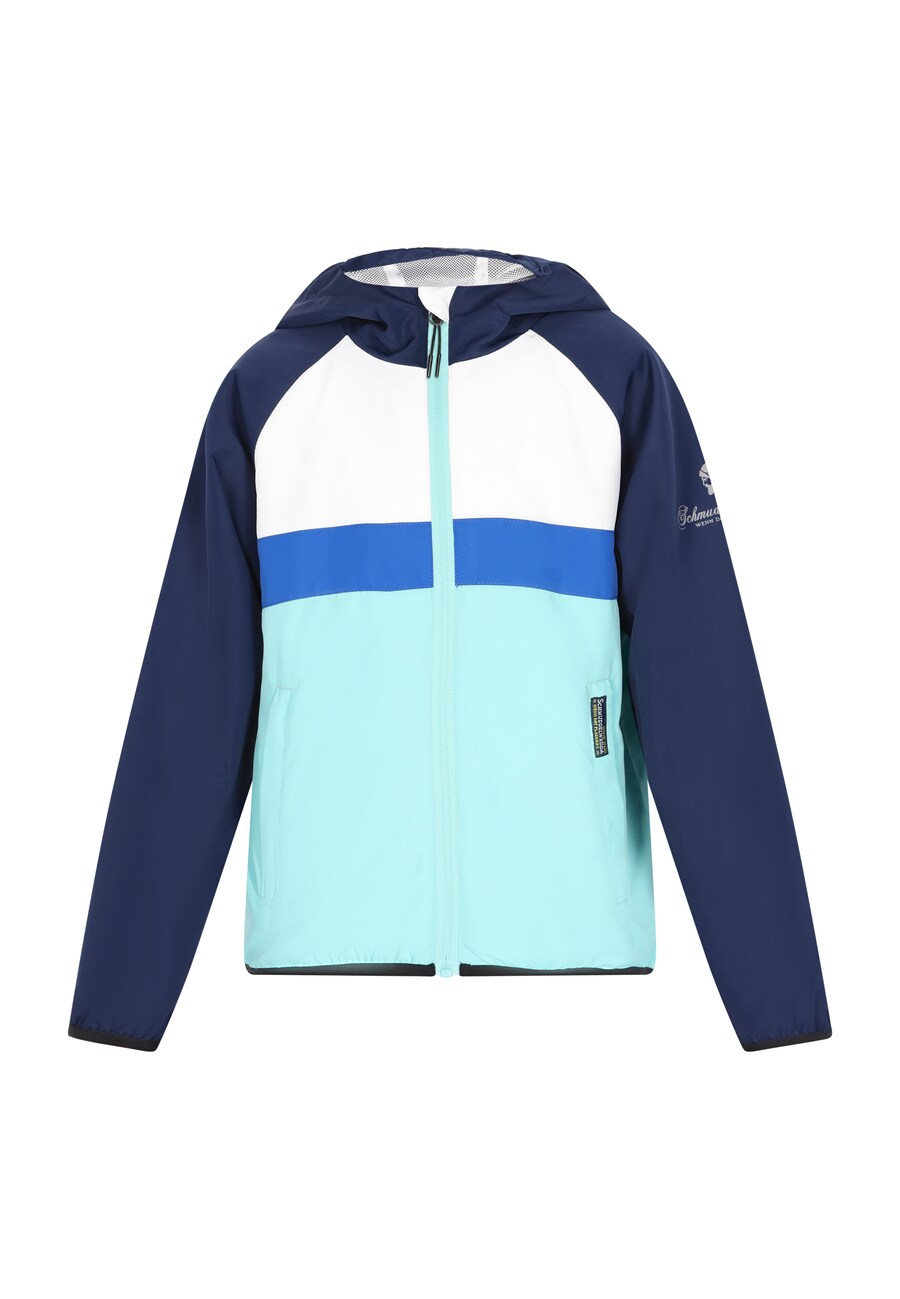 

Куртка межсезонная Schmuddelwedda Anorak, синий/темно-синий/бирюзовый/аквамарин