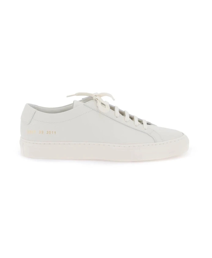 

Оригинальные кожаные кроссовки Achilles Common Projects, бежевый