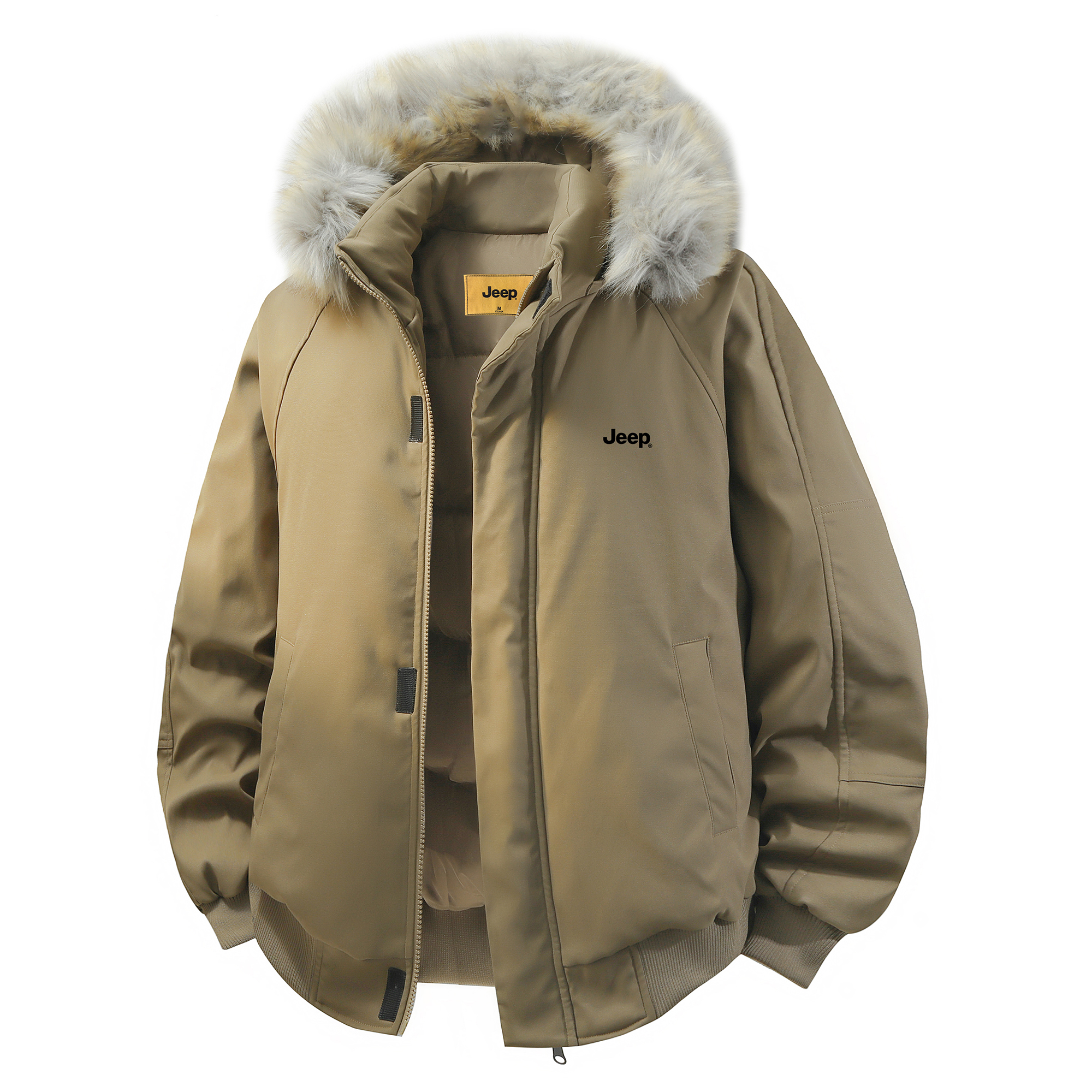 

Пуховик Unisex Thickened Jeep, хаки