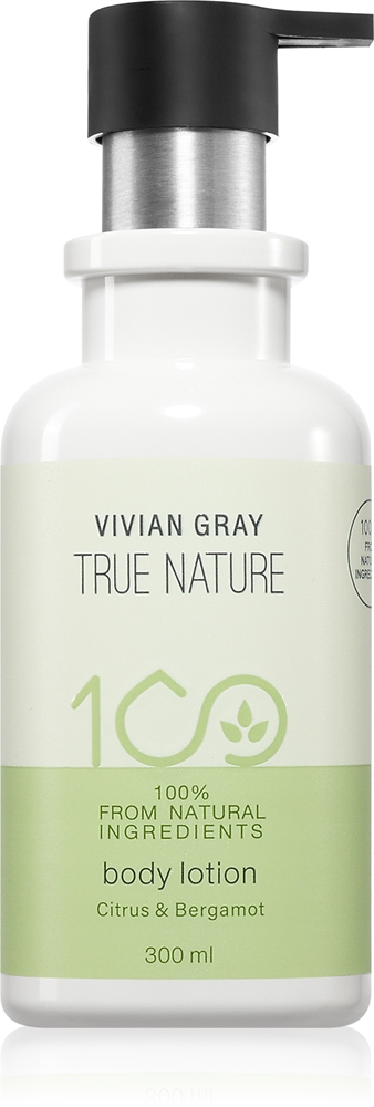 

Питательное молочко для тела с цитрусовыми и бергамотом от True Nature Vivian Gray, 300 мл