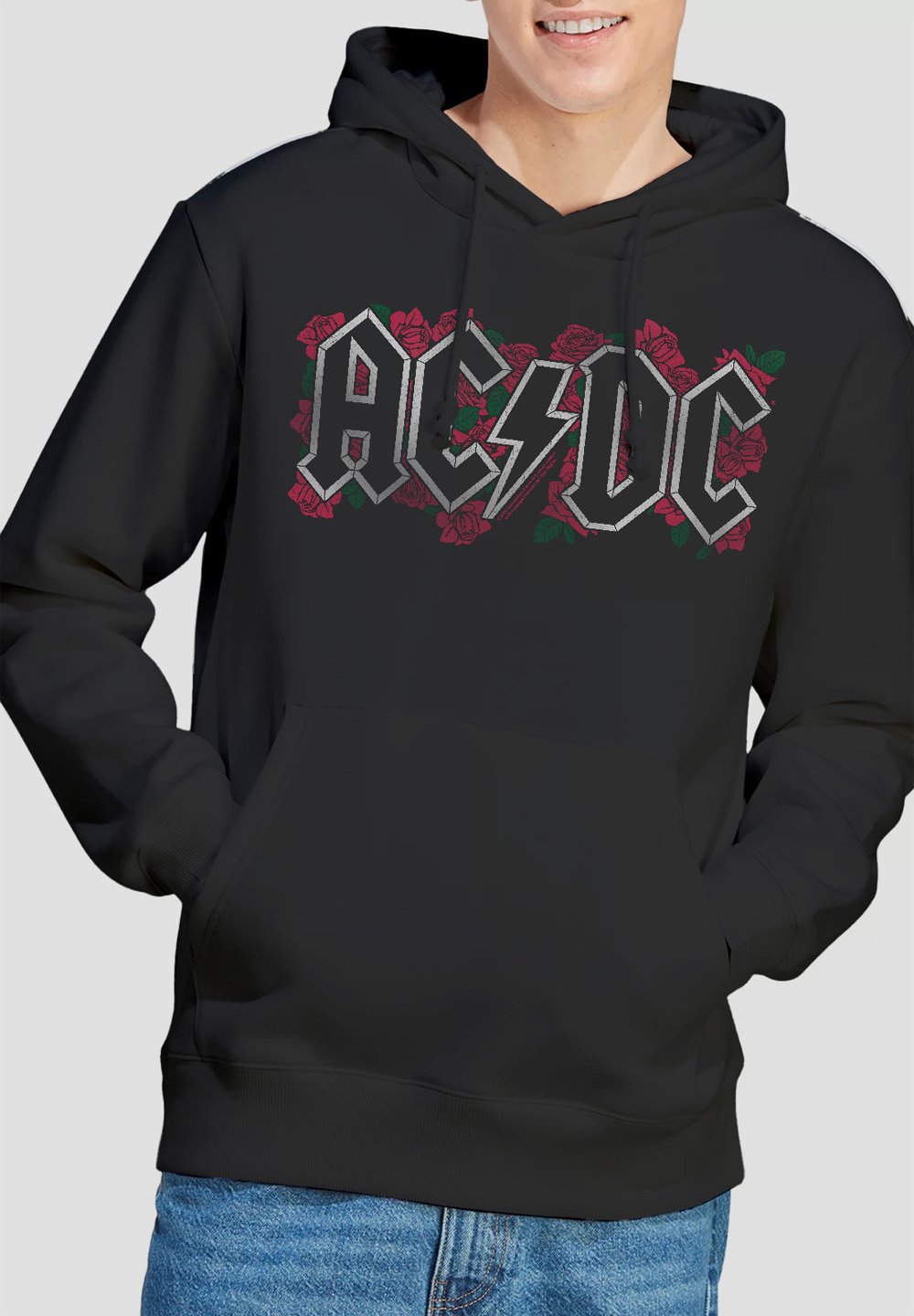 

Толстовка AC DC ROSES LOGO Cotton Soul, черный
