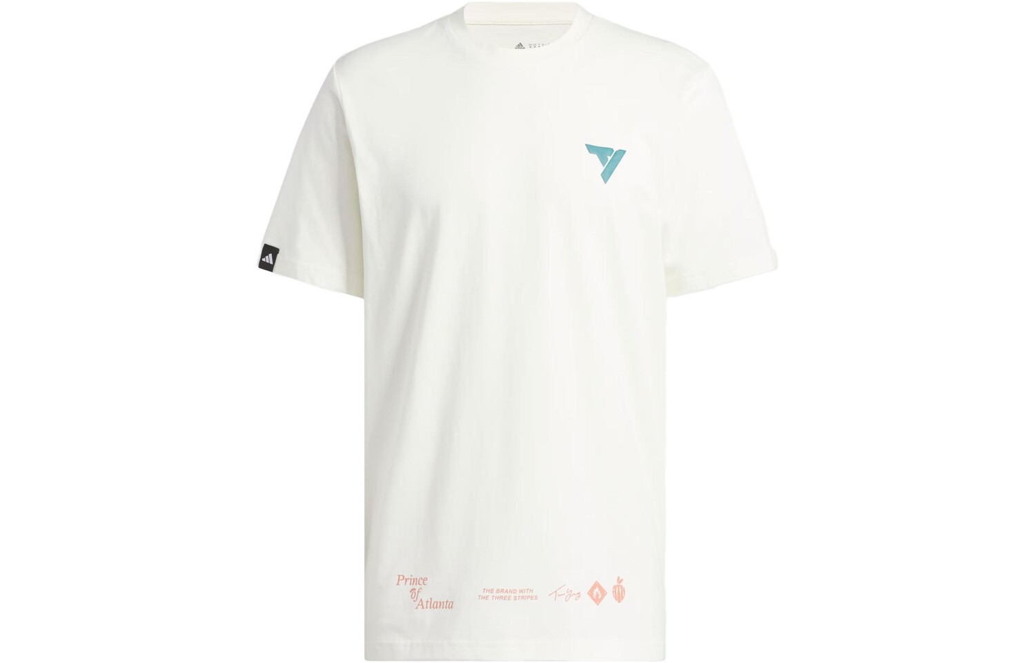 

Футболка мужская Off White Adidas, цвет Jade White