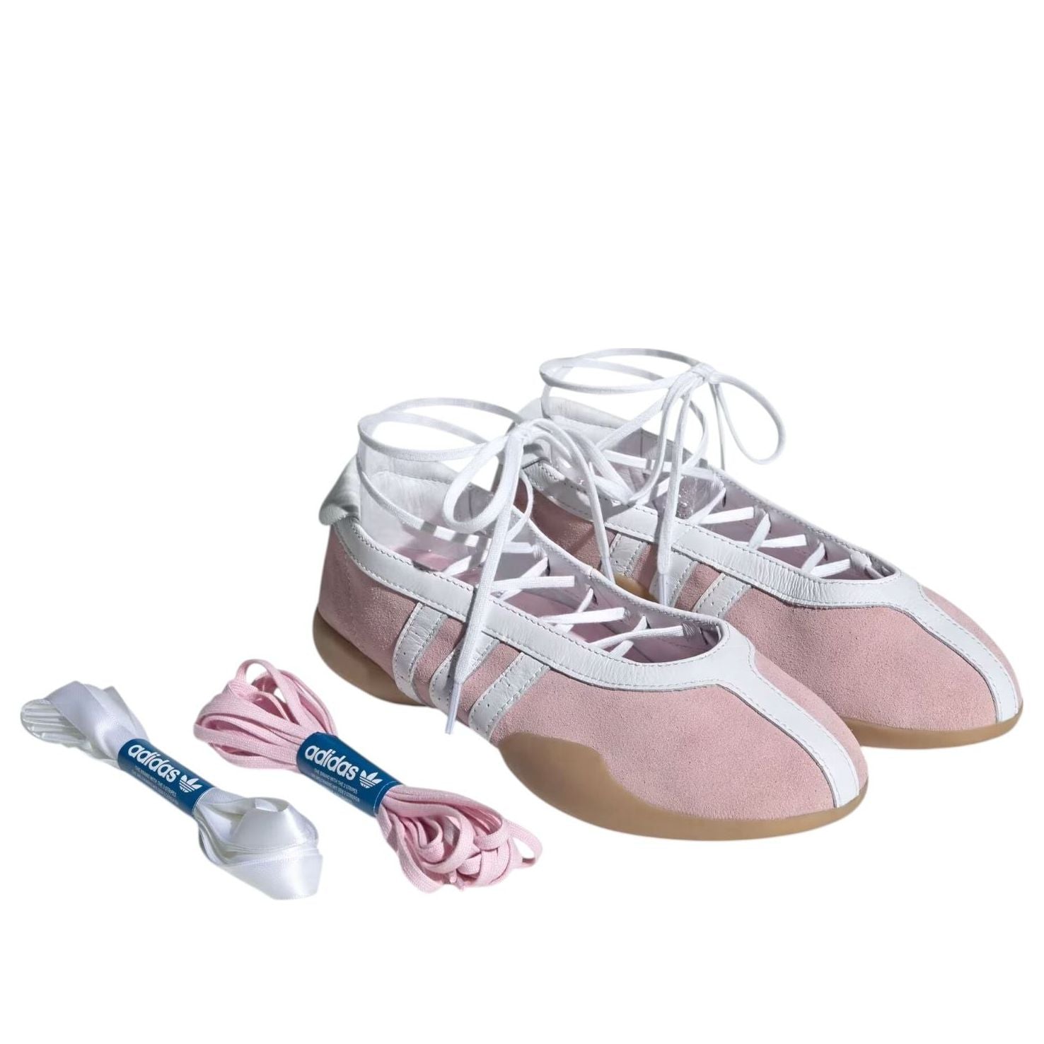 Кроссовки (WMNS) adidas Taekwondo Mei Ballet 'Clear Pink' — фото 3