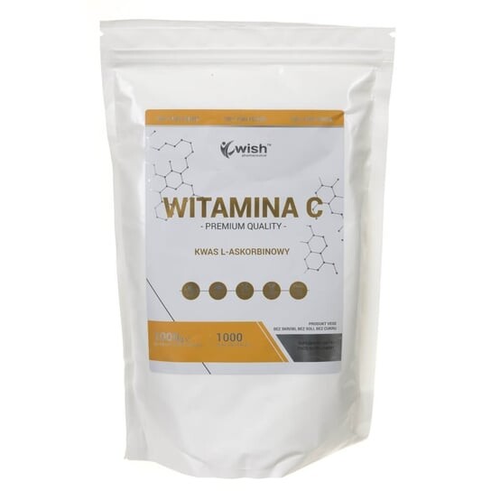 

Wish Pharmaceutical, Витамин С, L-аскорбиновая кислота 1000 мг, 500 г