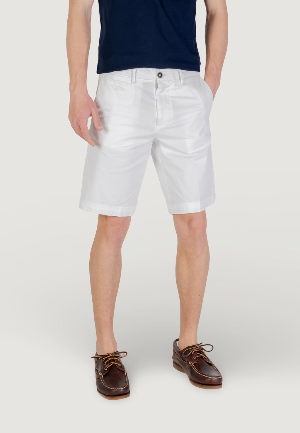 

Шорты PANTALONCINI ELEGANTI Manifattura Borghese, белый