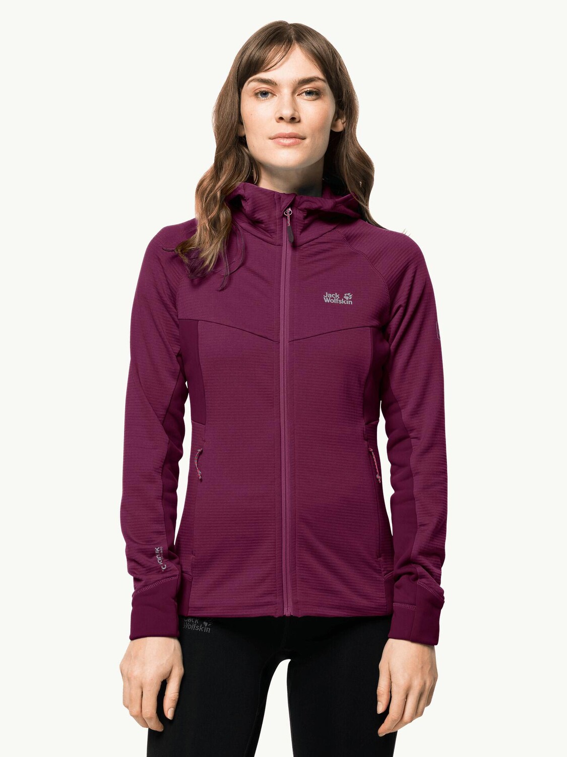 

Куртка Jack Wolfskin HYDRO GRID FLEECE W, фиолетовый