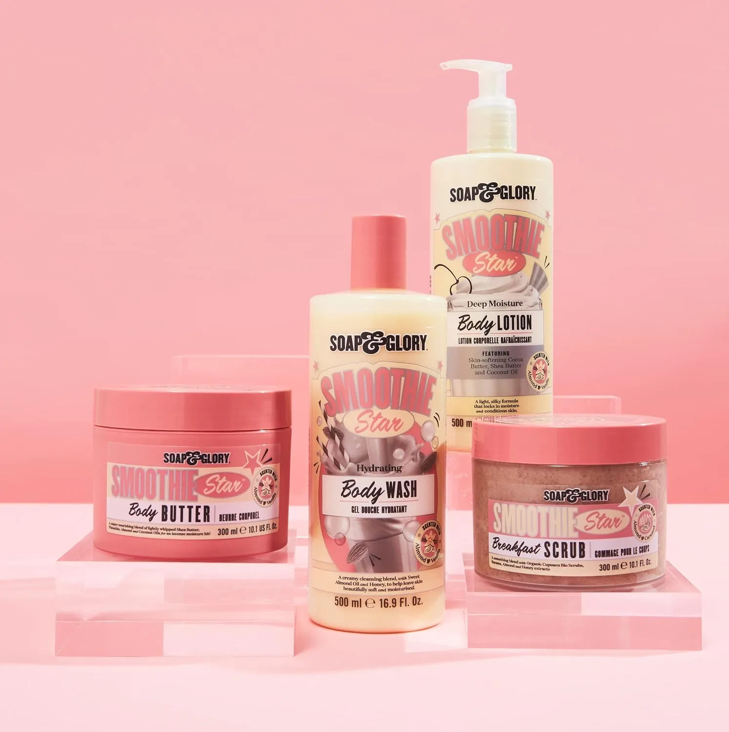Увлажняющий гель для душа Smoothie Star от SOAP & GLORY, 500 мл ‎Soap & Glory — фото 3