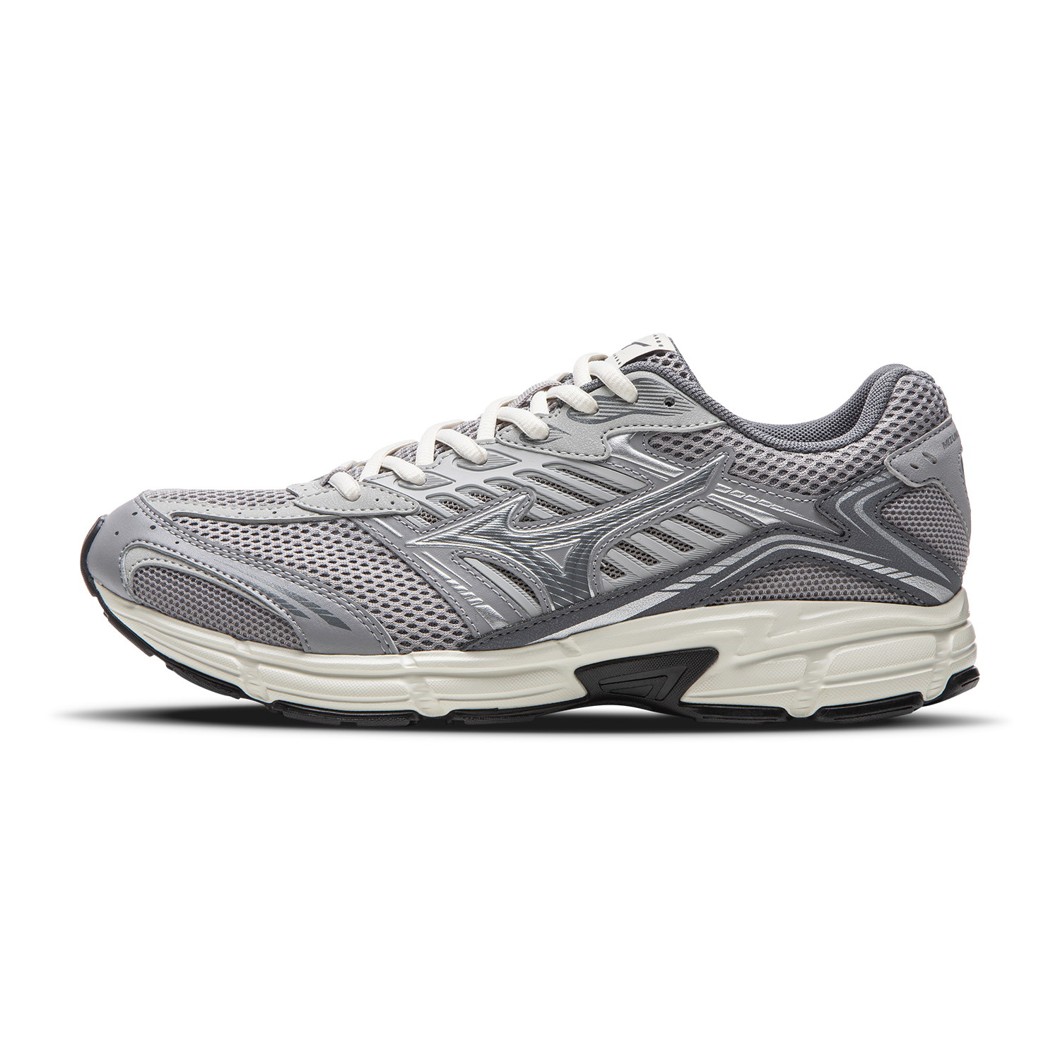 

Speed Low top Running Shoes Unisex Aluminum Alloy Mizuno, aluminum alloy/steel серый