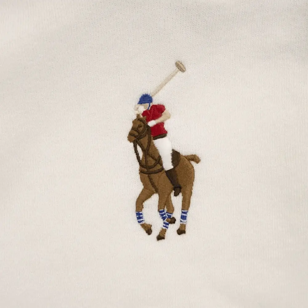 Polo Ralph Lauren Белая детская толстовка — фото 4