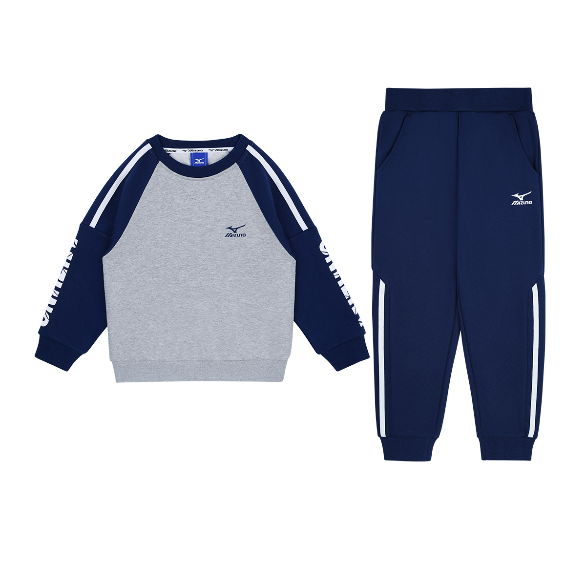 

Детская повседневная спортивная одежда Mizuno, королевский синий