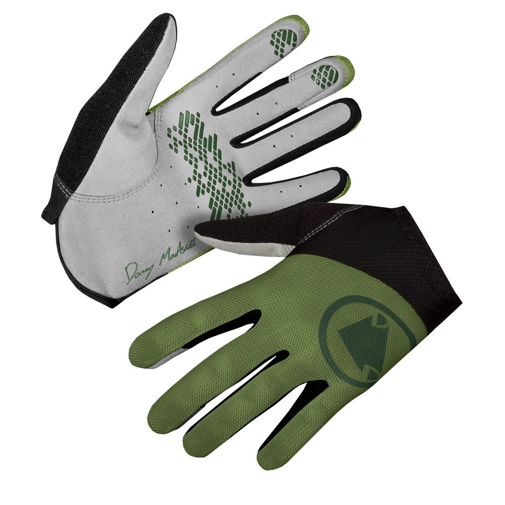 

Длинные перчатки Endura Hummvee, зеленый