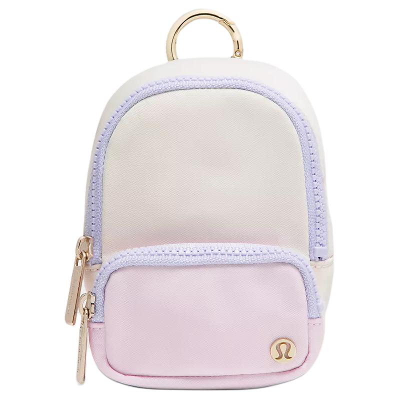 

Lululemon Нейлоновый кошелек для монет, Light Ivory & Happiness Pink & Tranquil Blue