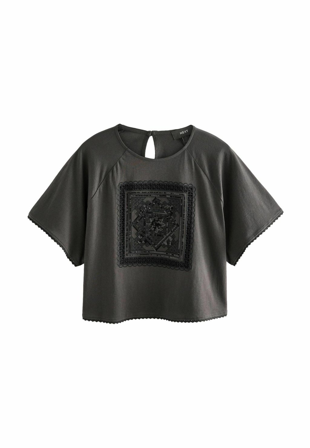 

Футболка с принтом EMBROIDERED Next, серый