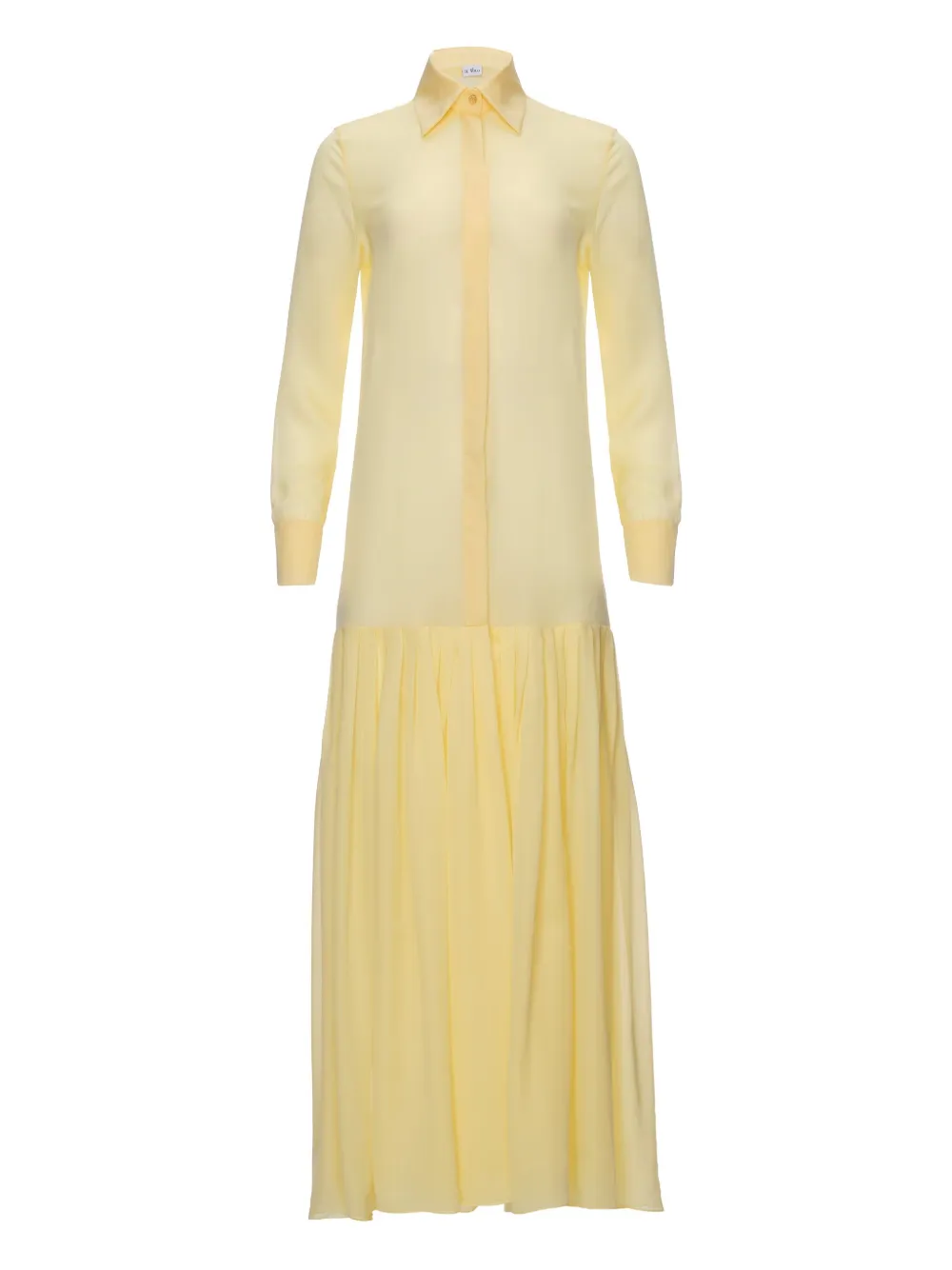 

Платье-рубашка в складку IL VOLO, желтый