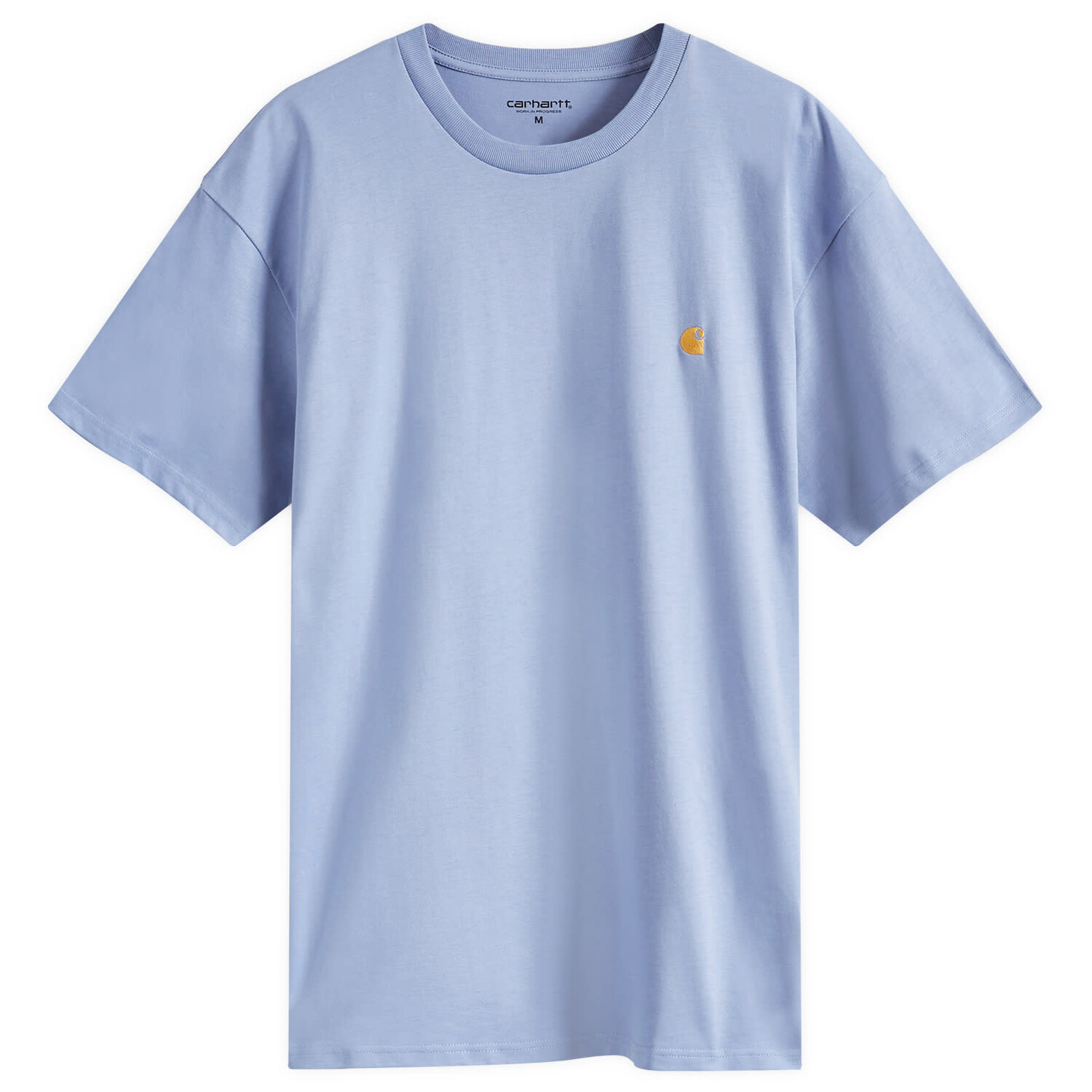 

Футболка Carhartt Wip Chase T-Shirt, цвет Charm Blue & Gold