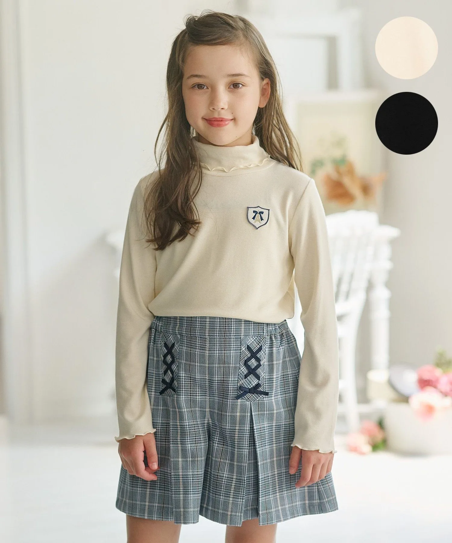 Футболка [110-140 см] Гладкая на ощупь внутренняя поверхность Kids Suite, Ecru [002]
