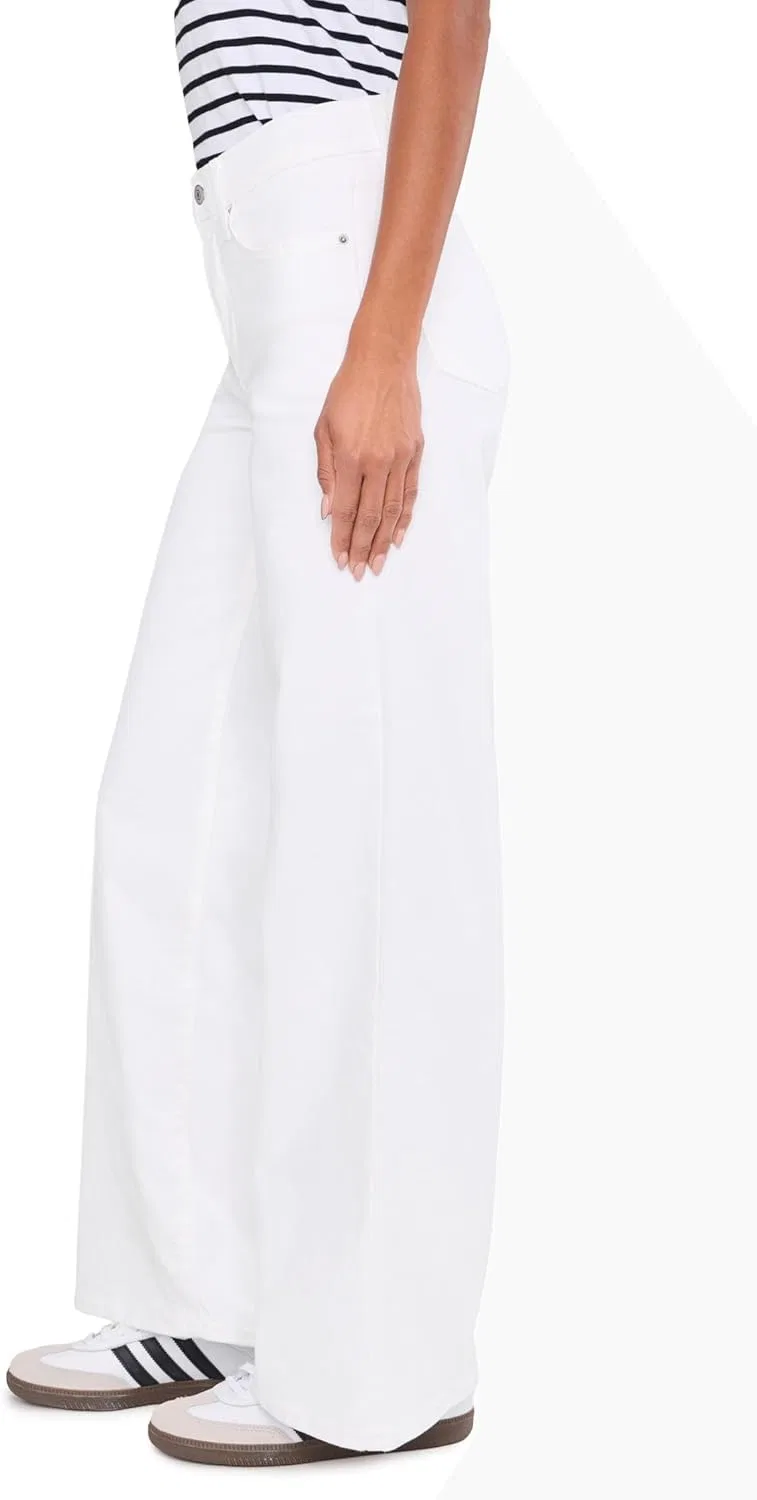 Levi's женские джинсы 318 Shaping Wide Leg, белый — фото 3