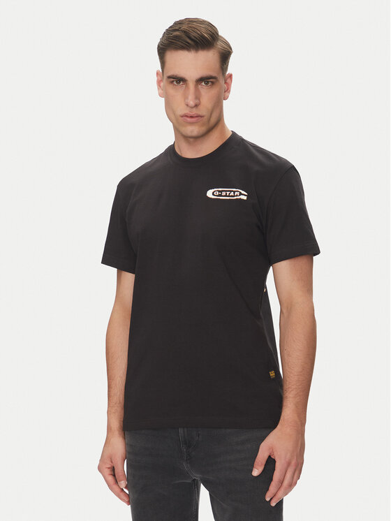 

Футболка обычного кроя Back Gr Arch D26047-C336 G-Star Raw, черный