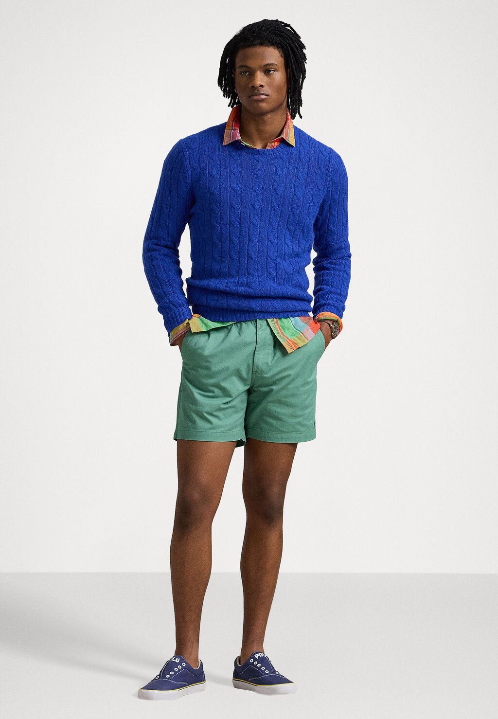 

Шорты FLAT SHORT Polo Ralph Lauren, бирюзовый