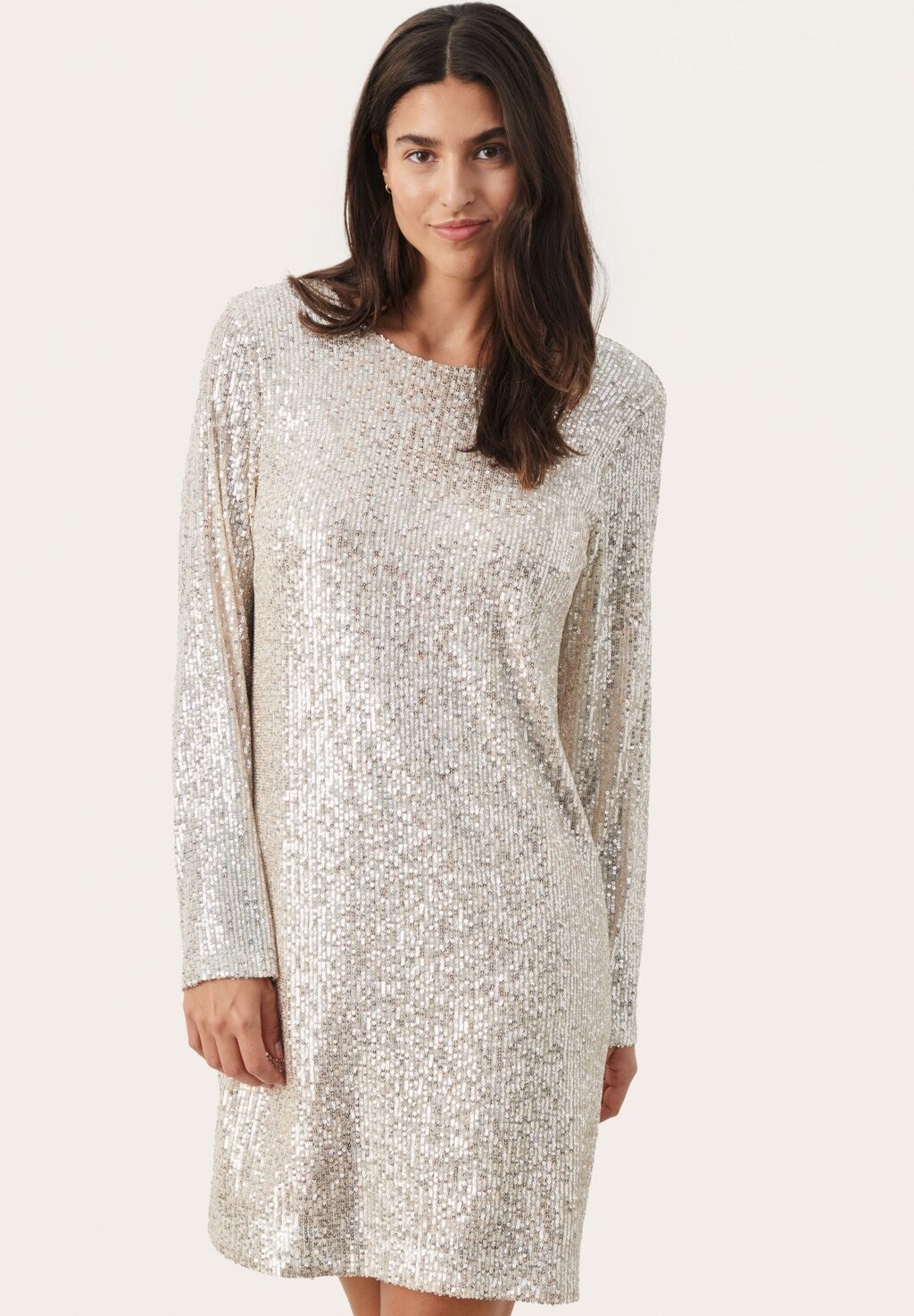 

Элегантное платье ДАРЛИН Part Two, серебро