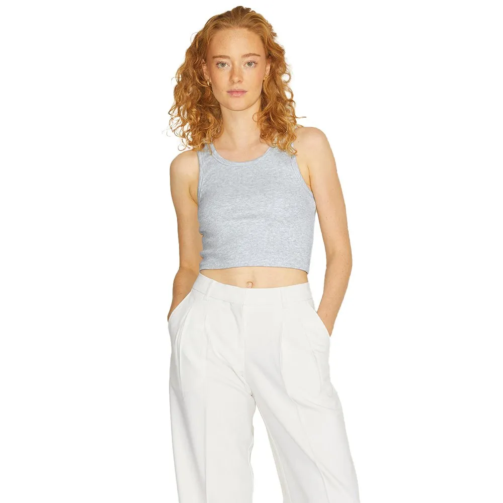 

Футболка Jack & Jones Fallon Rib JJXX, серый