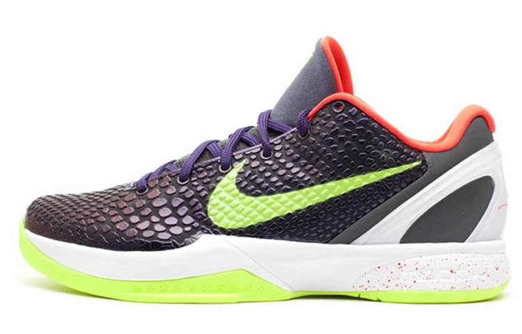 

Кроссовки Nike Zoom Kobe 6 Basketball, черный/светло-зеленый