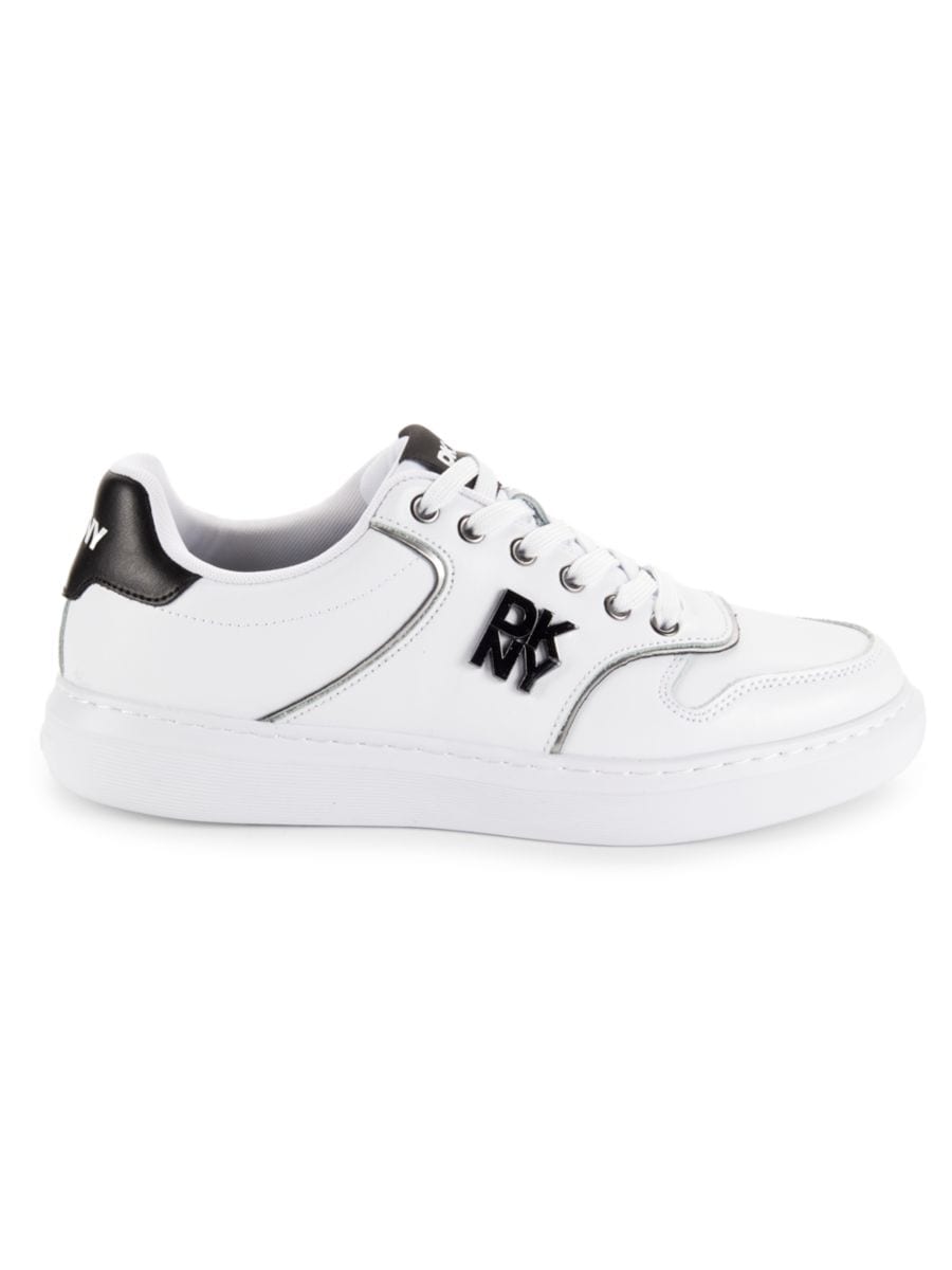

Низкие кожаные кроссовки DKNY, белый
