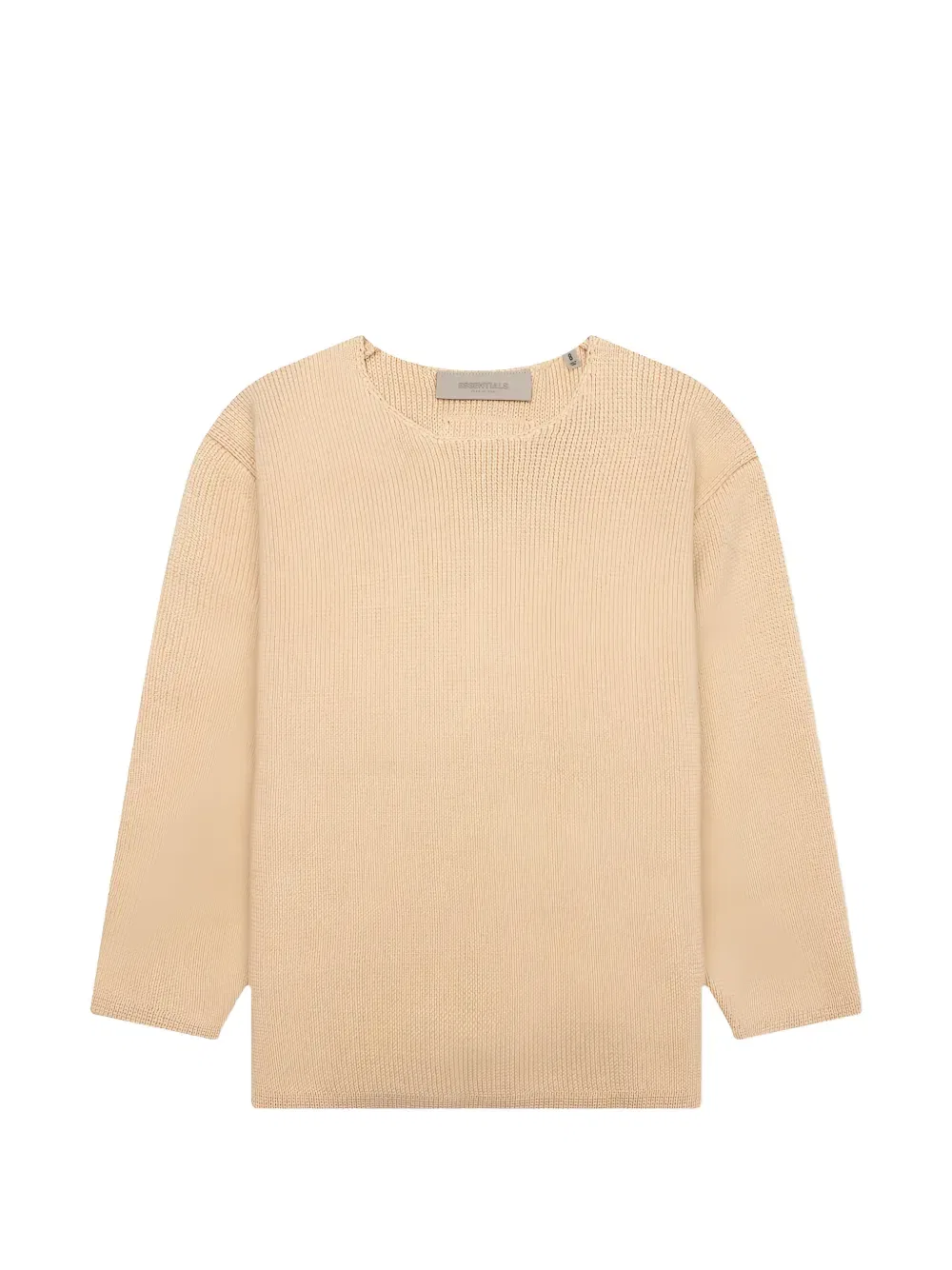 Свитер с нашивкой-логотипом Fear Of God Essentials Kids, нейтральный