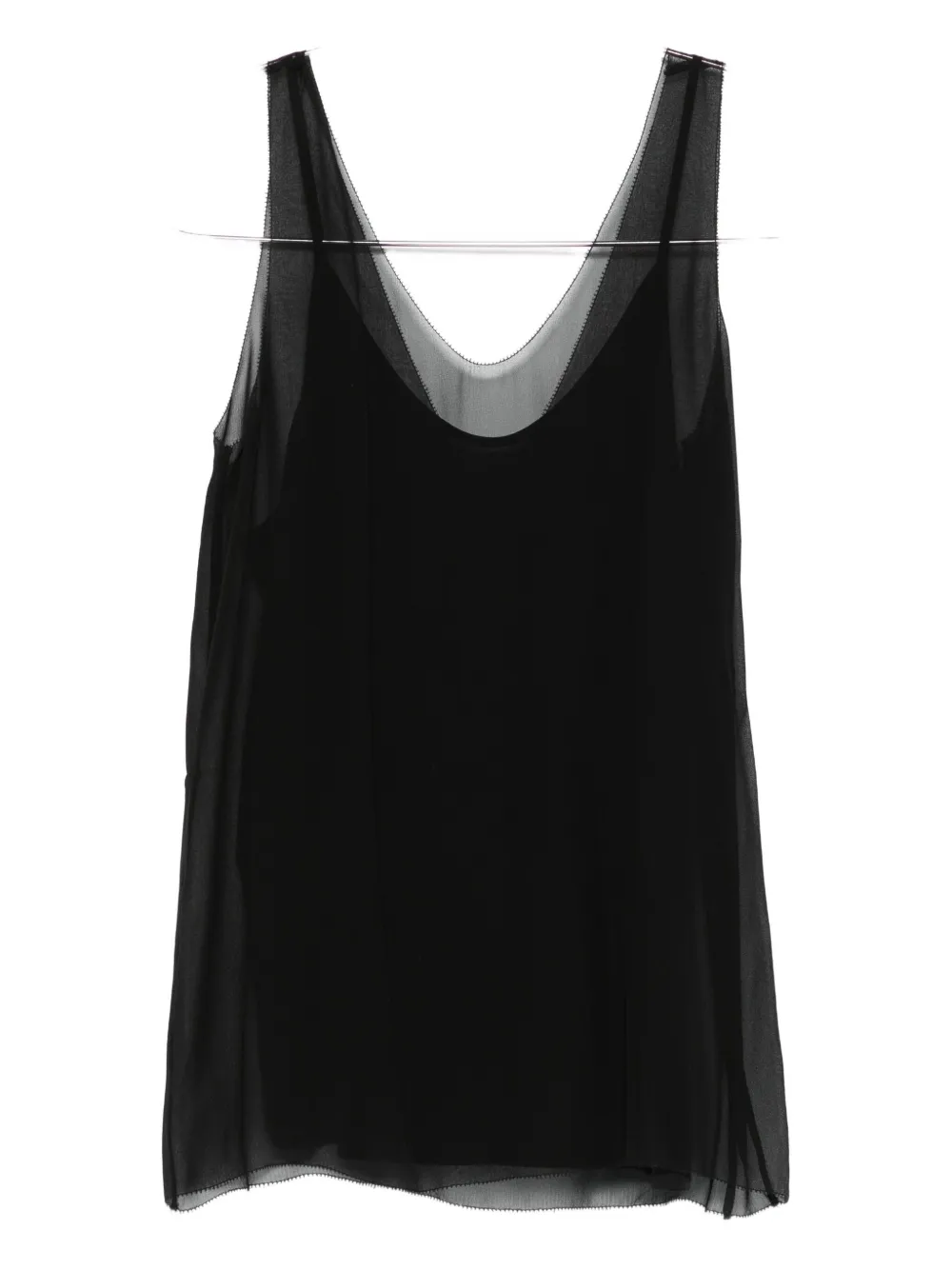 

Майка-комбинация с V-образным вырезом Toteme, черный