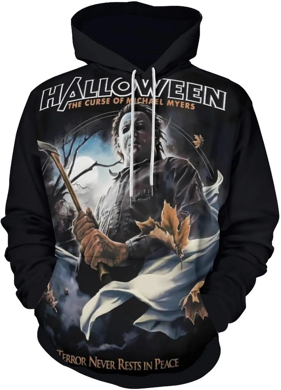 

Женская толстовка с капюшоном Halloween Michael Myers, уютная, унисекс