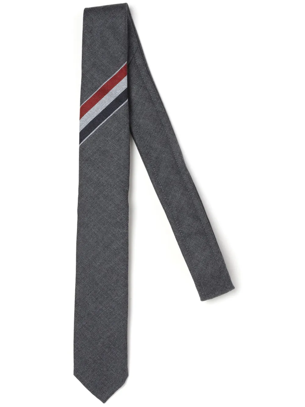 

Галстук с мотивом RWB THOM BROWNE, серый