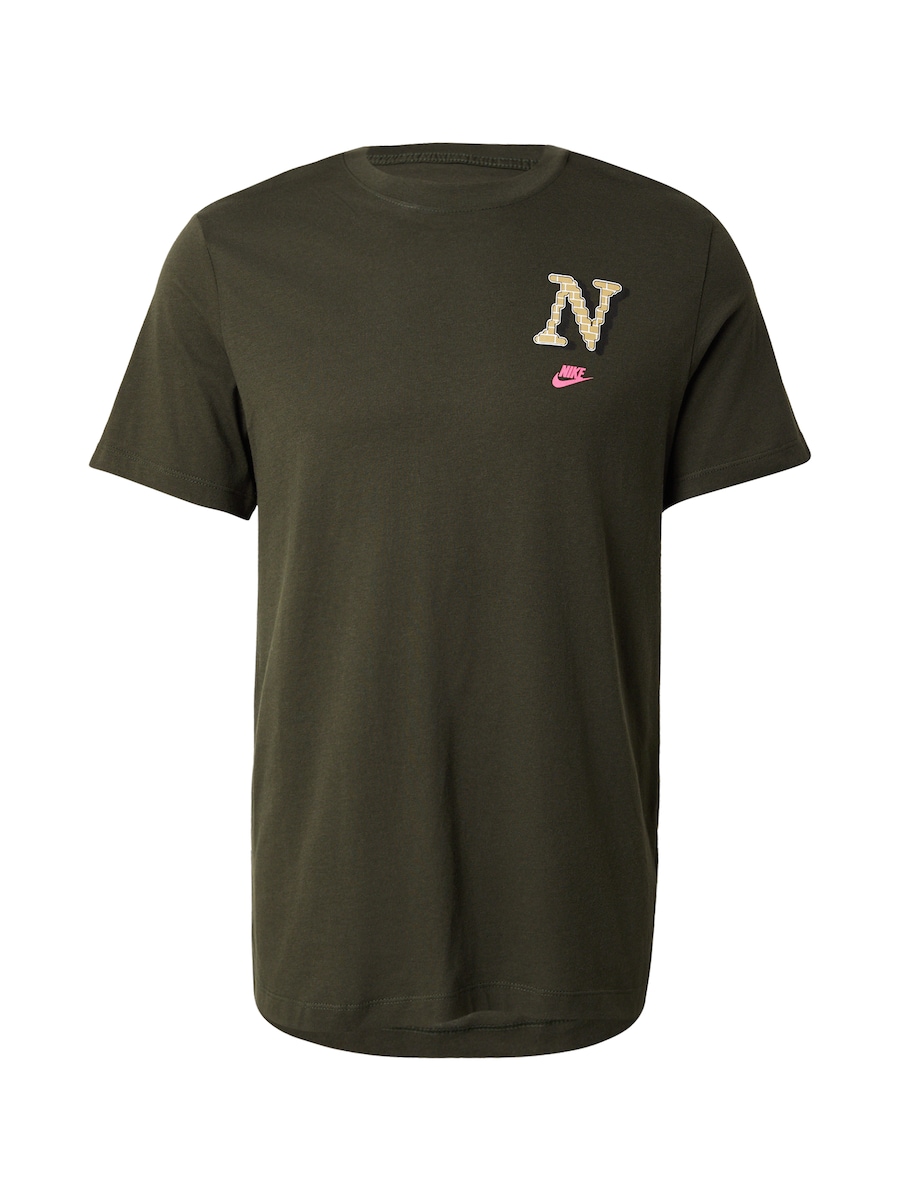 

Рубашка Nike Sportswear CLUB NEO VARSITY, оливковый