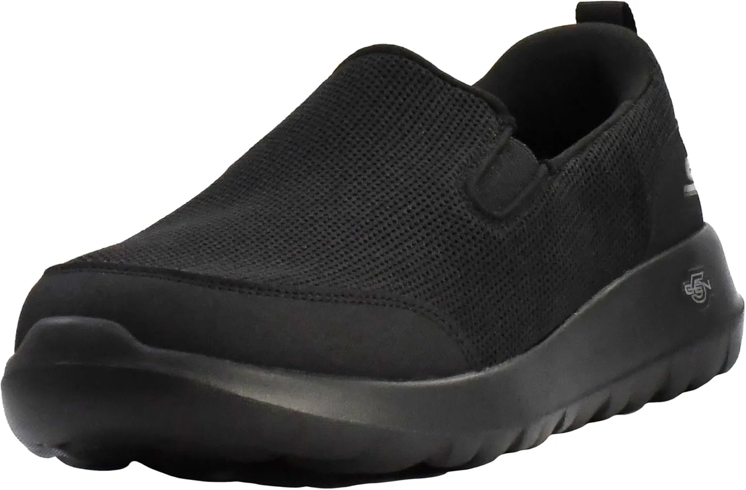 Мужские кроссовки Skechers Go Walk Max Clinched-Athletic Mesh Double Gore Slip On Shoe для ходьбы, Black