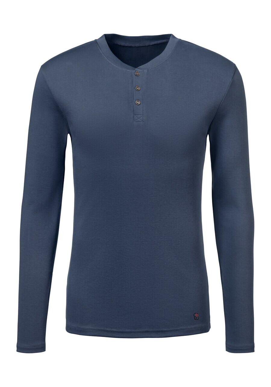 

Лонгслив s.Oliver Shirt, темно-синий