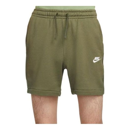 

Шорты Nike Solid Color Minimalistic french terry Casual Shorts Olive Green DQ4596-222, зеленый