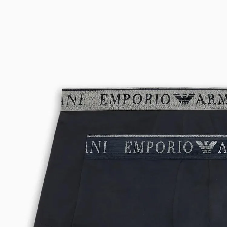 EMPORIO ARMANI Трусы мужские 2 Pack Black — фото 4