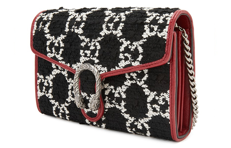 Женская сумка Gucci Dionysus из канваса с кожаными деталями — фото 4