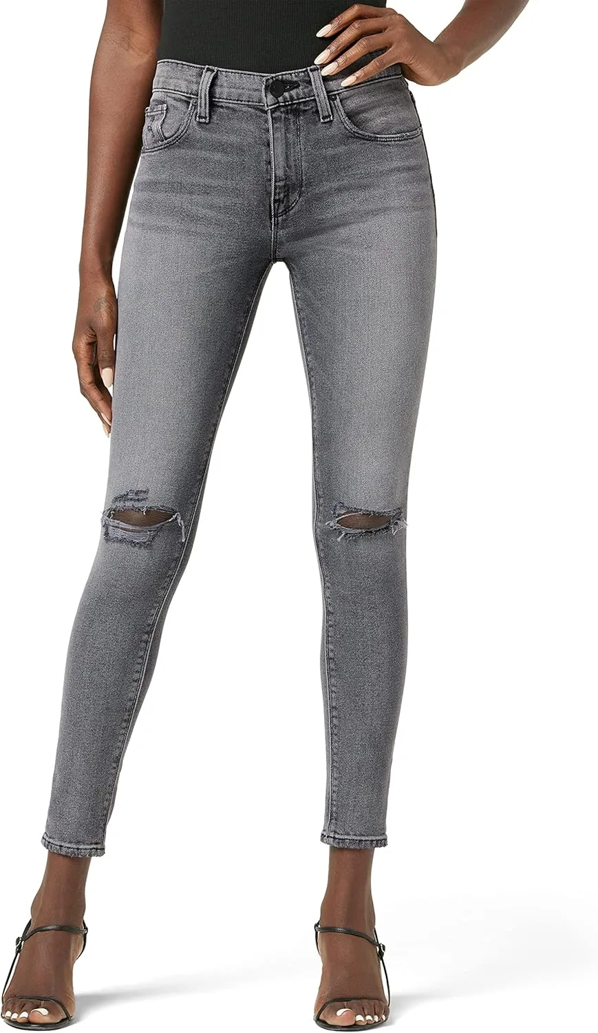 

Hudson Jeans Krista женские укороченные скинни с необработанным краем