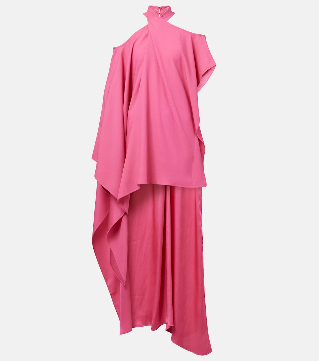 

Метуро асимметричный драпированный кафтан Taller Marmo, Orchidpink