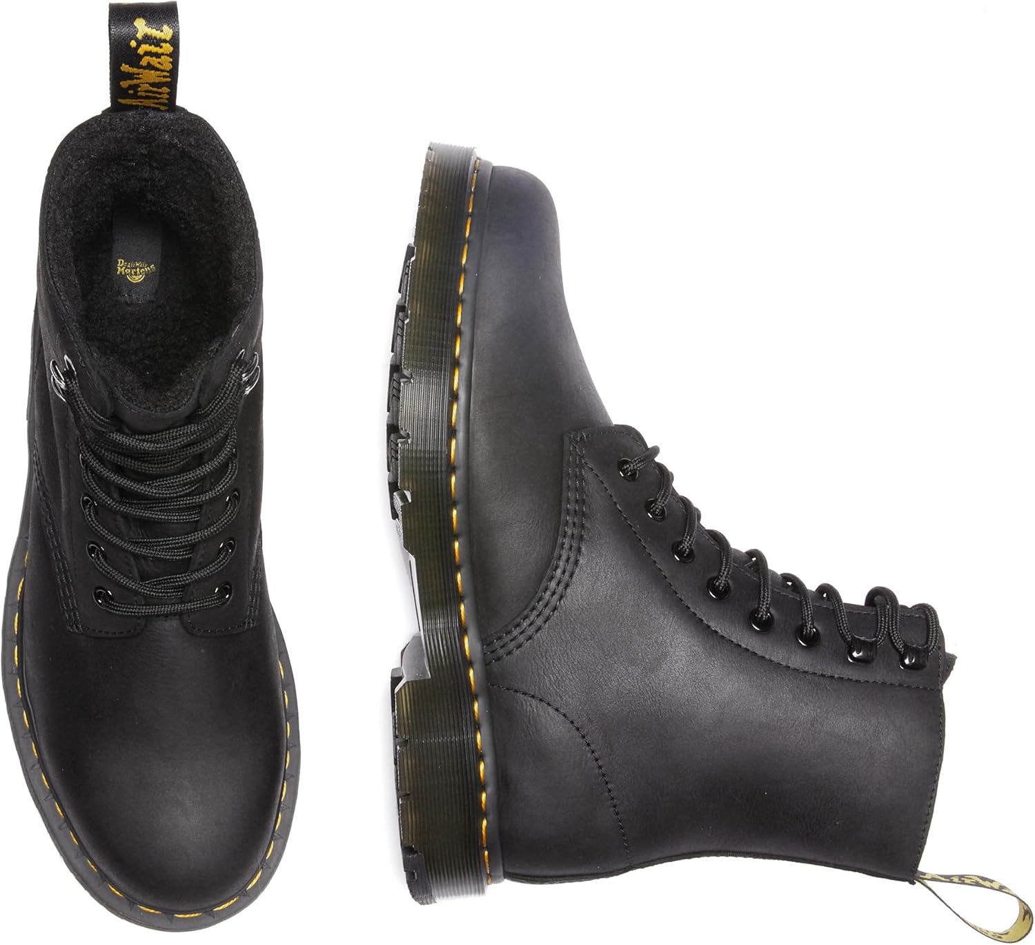 Зимние ботинки Dr. Martens Unisex-Adult 1460 Pascal Wg, Black Outlaw Wp — фото 3