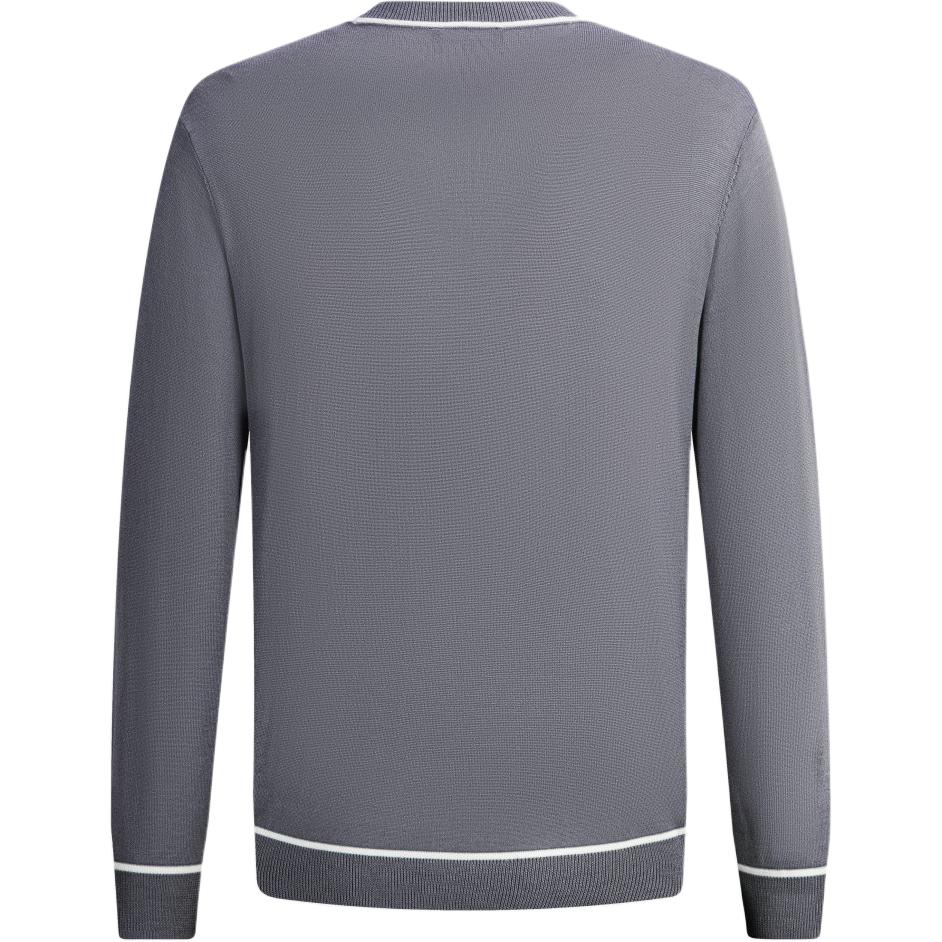 EMPORIO ARMANI FW24 Sweater Men's Purple Gray — фото 4