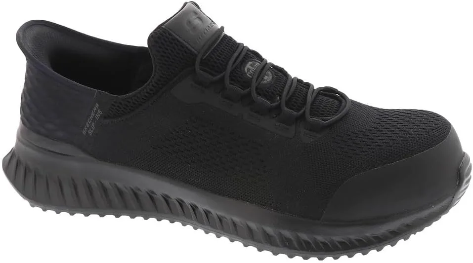

Мужские лоферы Skechers Tilido Fletchit с механизмом без рук и с защищенным носком, черный