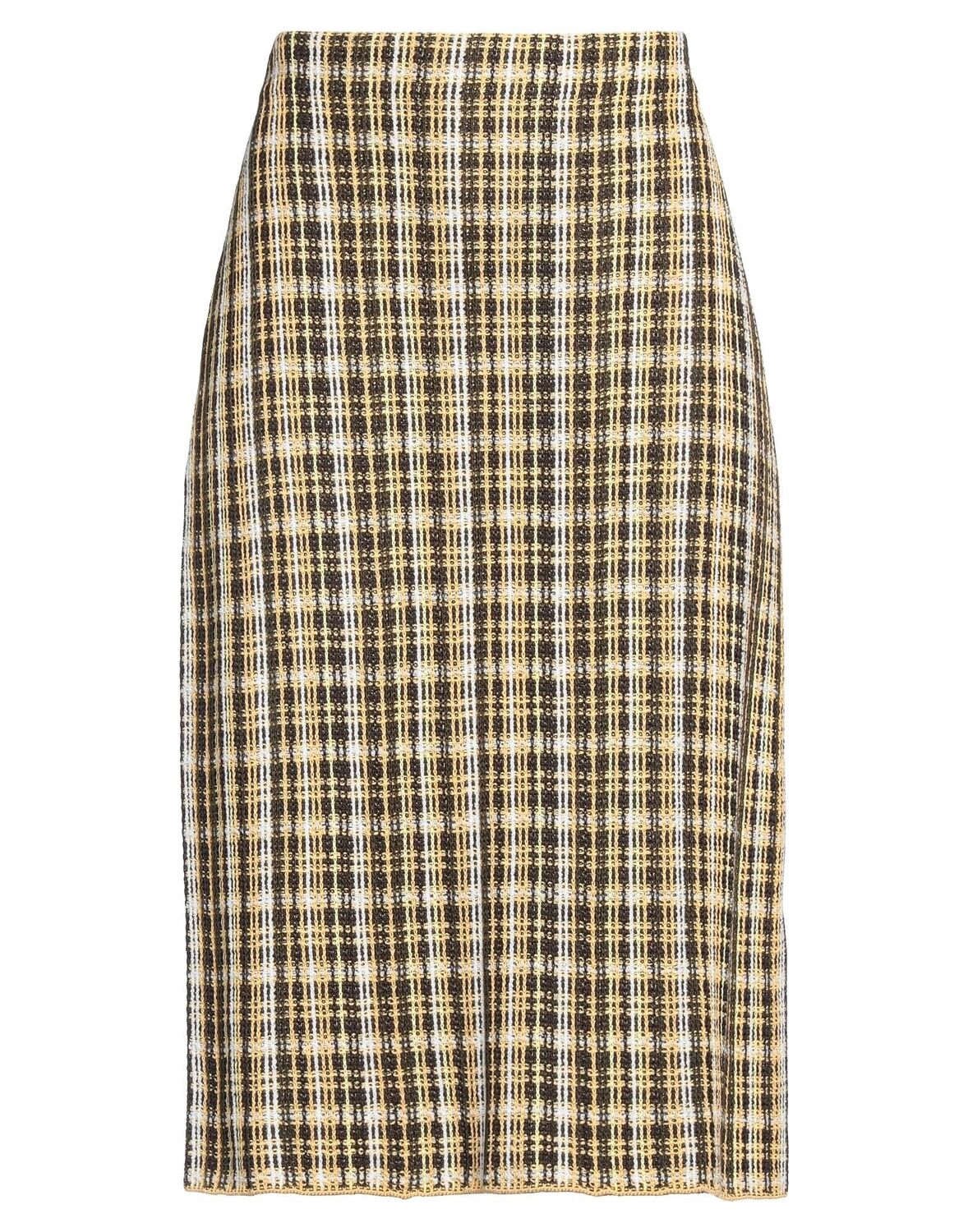 

Юбка миди Bottega Veneta, желтый