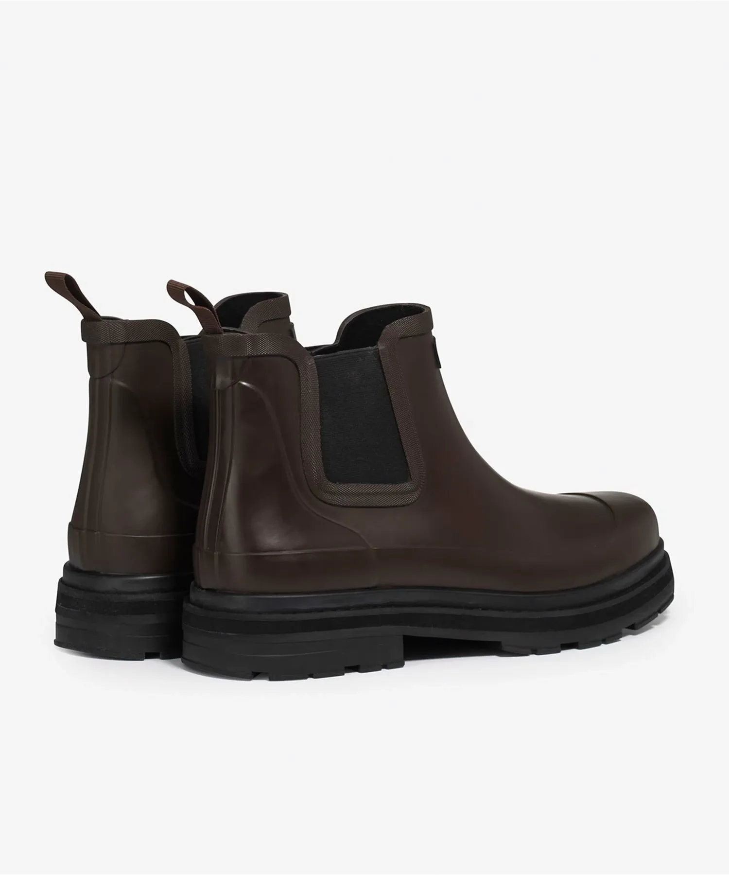 Водонепроницаемые резиновые сапоги Soft Rain M2 с толстой подошвой / сапоги челси Aigle, brown — фото 2